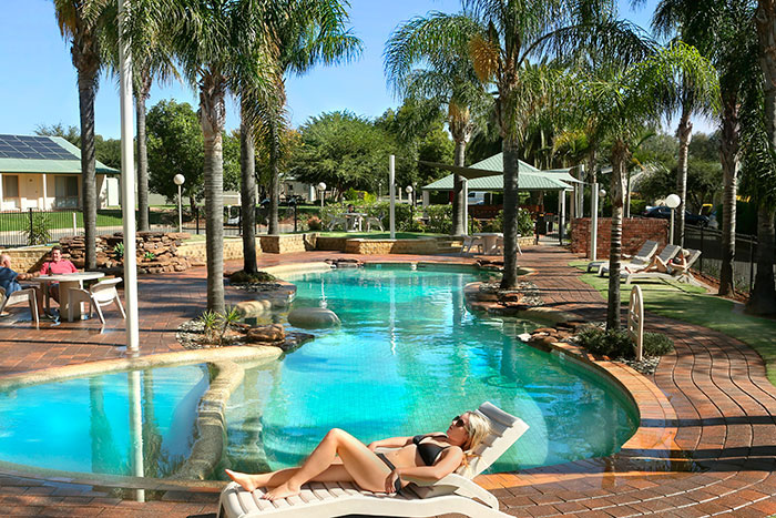 resort accommodation pool